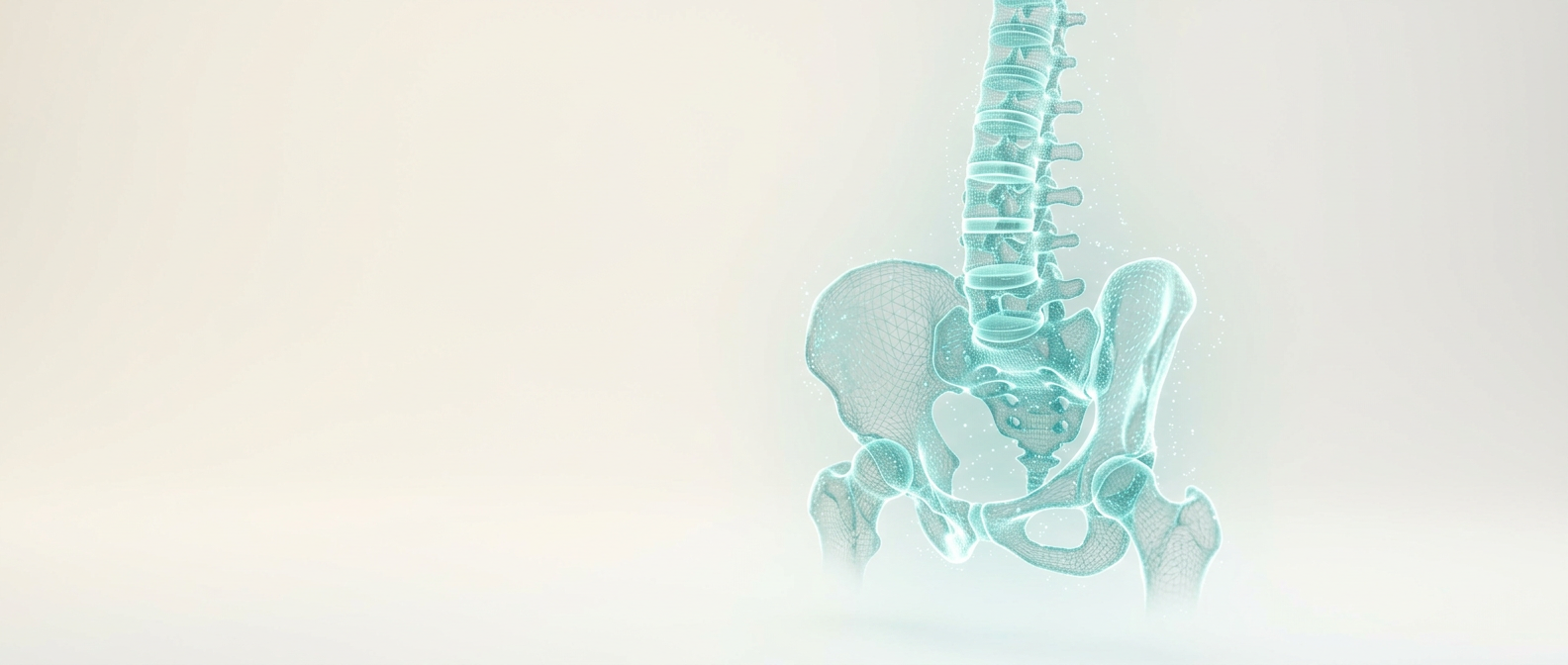 Anatomical visualization of the spine, related to this article's topic